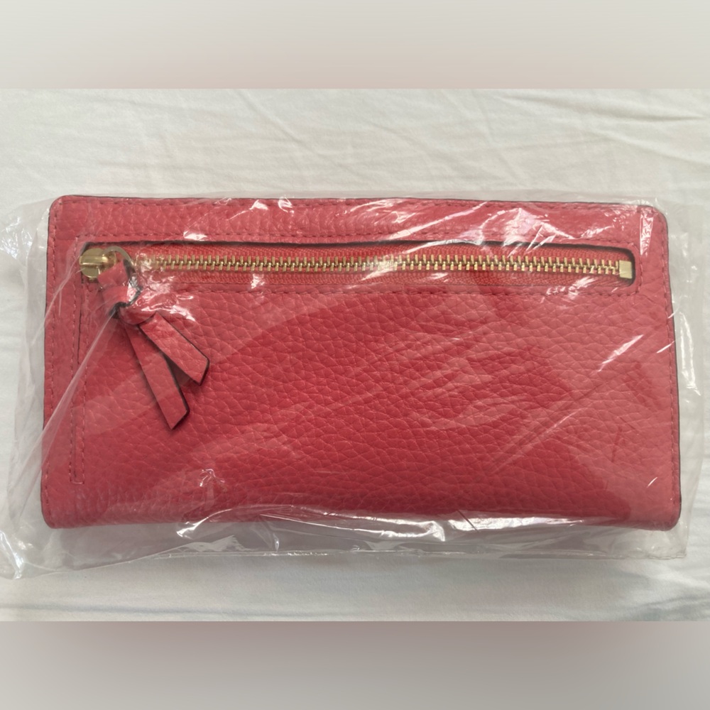 Kate Spade New York Jackson street Guava Leather Wallet